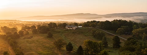 A Morning Mist Settles Over Inness