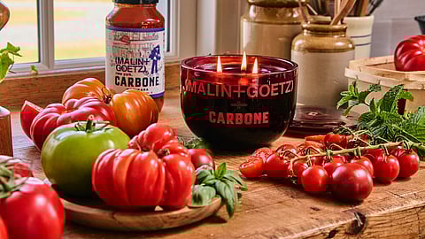Carbone Fine Food x MALIN + GOETZ Tomato Supercandle