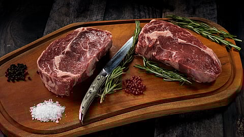 Steaks at Hereford Grill