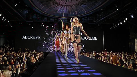 Adore Me lingerie models closing Runway 7 Spring/Summer 2026 show