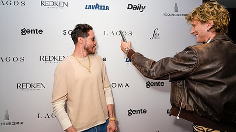 Pete Davidson and MGK at The Daily Front Row's 12th Fashion Media Awards