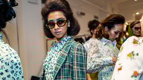 Backstage glamour at Negris LeBrum’s Matcha Martini SS26 collection
