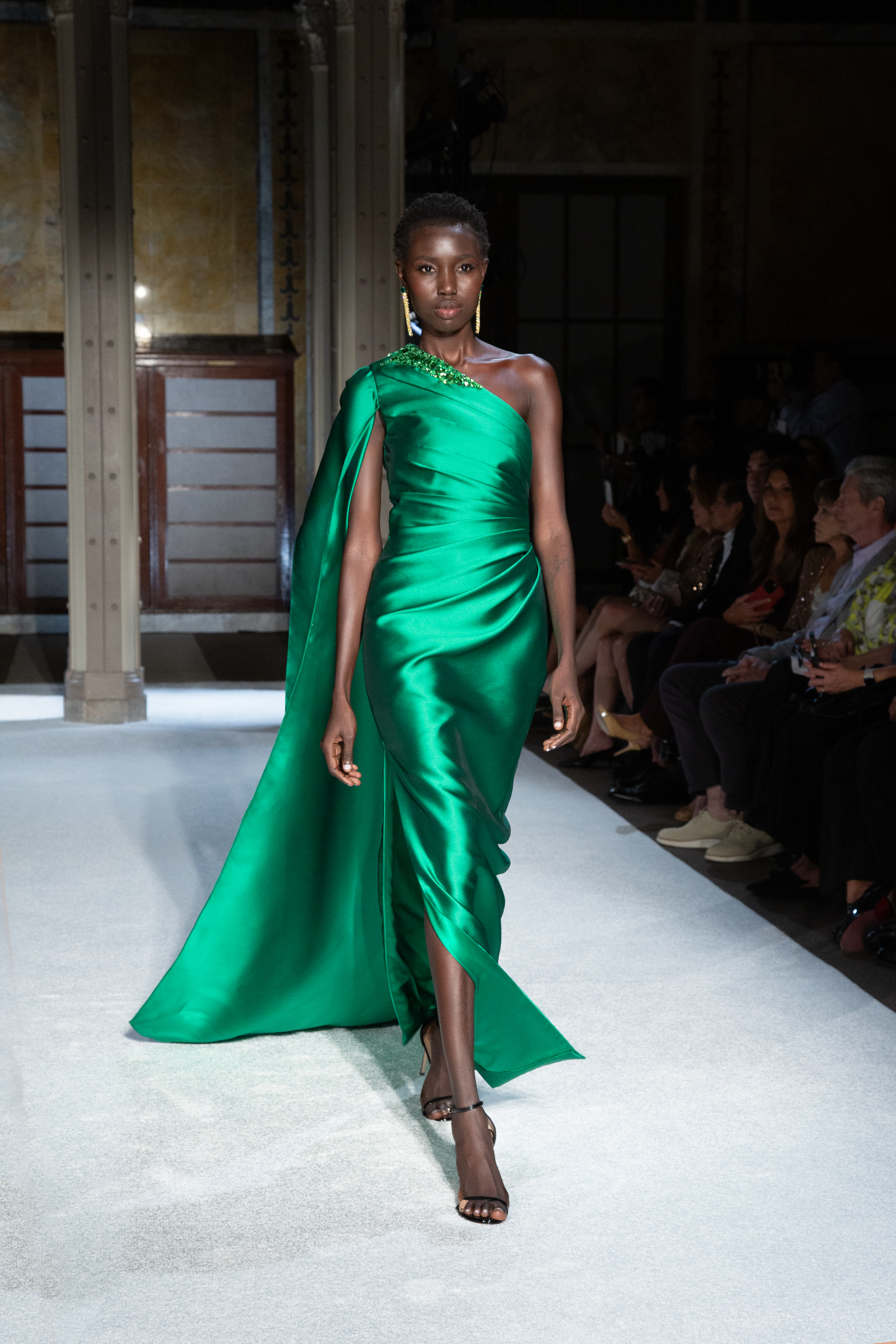 green emerald velvet dress African Glam Diva Fashion and Dress up Styles - The Glam Fashion &amp; Dress  up Styles