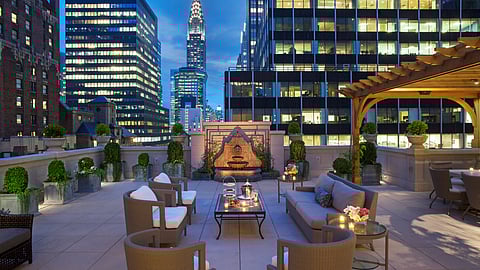 Penthouse Terrace Chrysler View Night