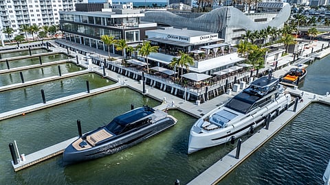 Ocean Prime Fort Lauderdale aerial view