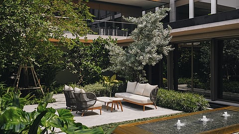 Capella Bangkok - Spa garden