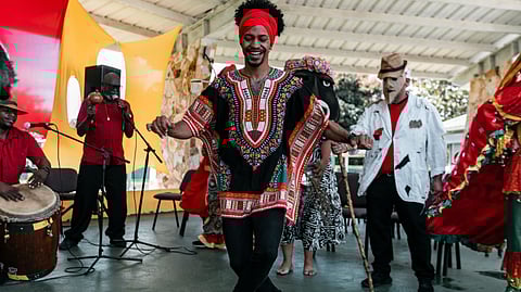 Bomba music performance