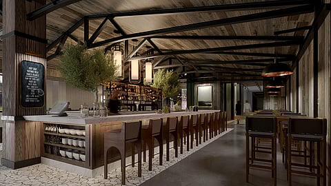 The Bin 47 Bar at The SOMM Hotel & Spa, which opened in September