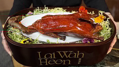 Peking Duck at Lai Wah Heen