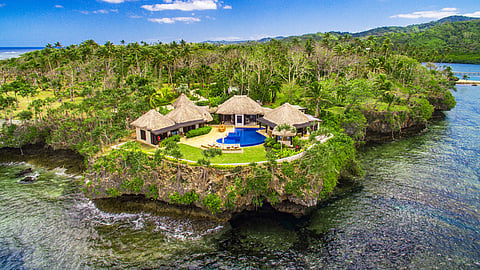 A closer view of the Signature Villa