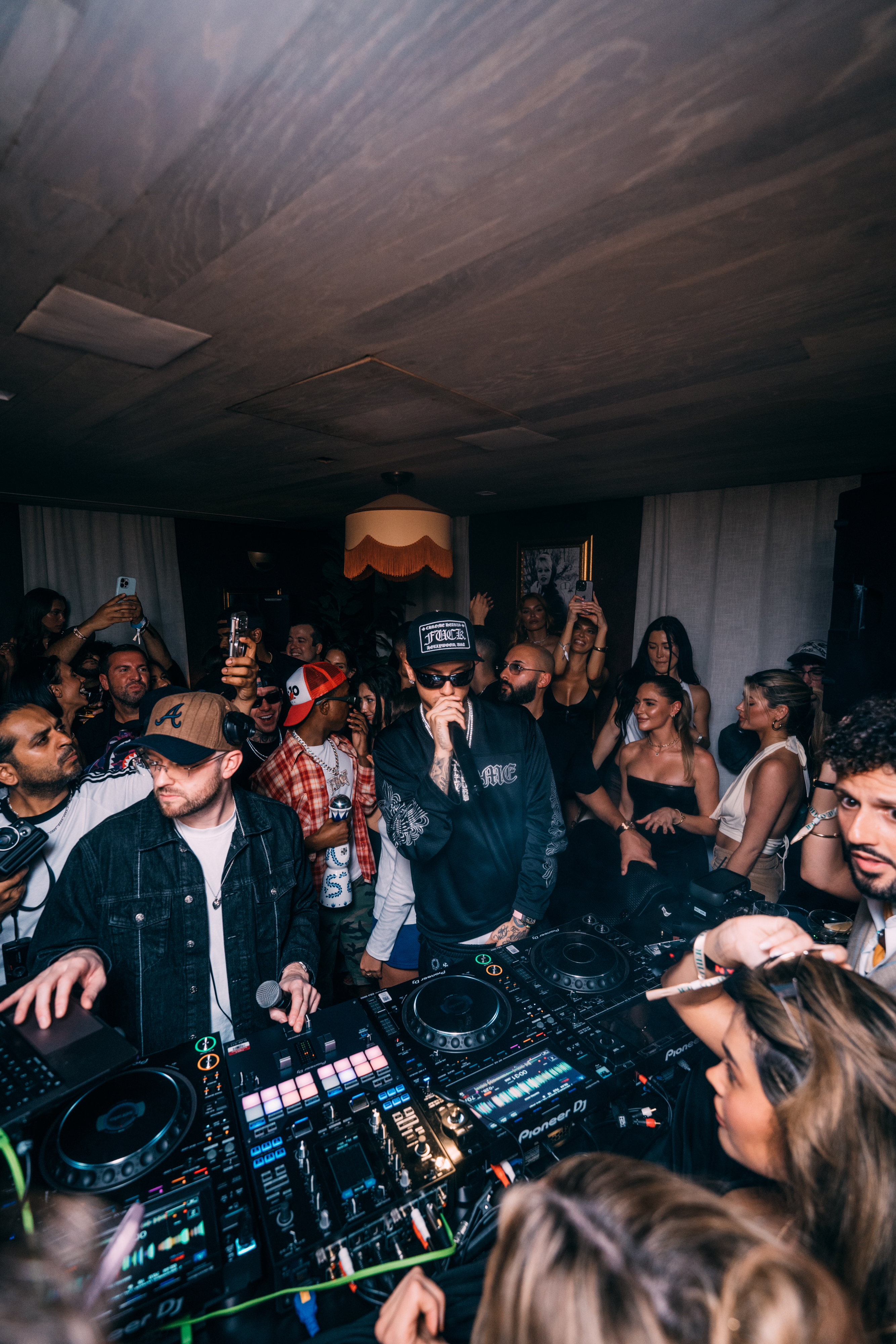 Central Cee performing at TheOther launch event