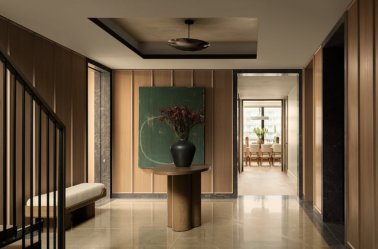 View of The Opulent Empire Penthouse - DESIGN SENSE