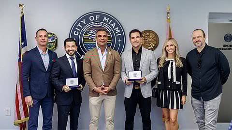 The City of Miami honored Zeri Zapata with the Key to the City.