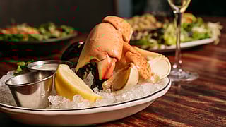 Michael’s Genuine lobster and champagne 