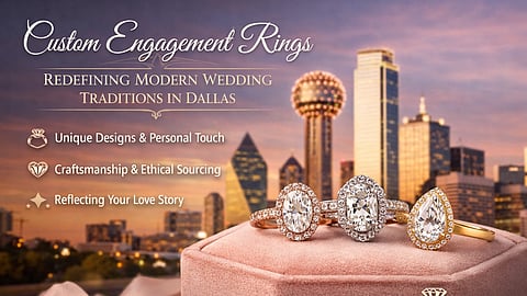 Custom Engagement Rings Redefining Modern Wedding Traditions In Dallas
