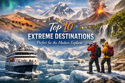 Top 10 Extreme Destinations Perfect for the Modern Explorer