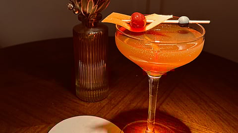 Rob Royale cocktail at Il Bar inside Hotel Seville NoMad New York