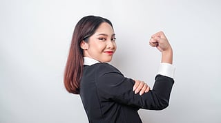 Confident businesswoman symbolizing female leadership, empowerment, and modern entrepreneurship