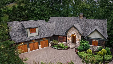 Luxury mountain home at 97 Lombard Street in Waynesville, North Carolina, sold for $2.345 million