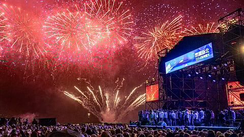 New Taipei’s 2026 Cross-River Fireworks Show 