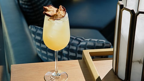 The Skylark Rooftop's Pearfect Spritz