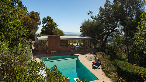 The restored 1960 Sale House by Richard Neutra 