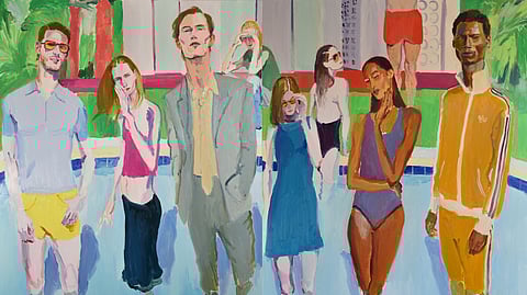 Solà, Sun Seekers, 2025, oil on canvas, 45.7 x 35 in | 116 x 89 cm