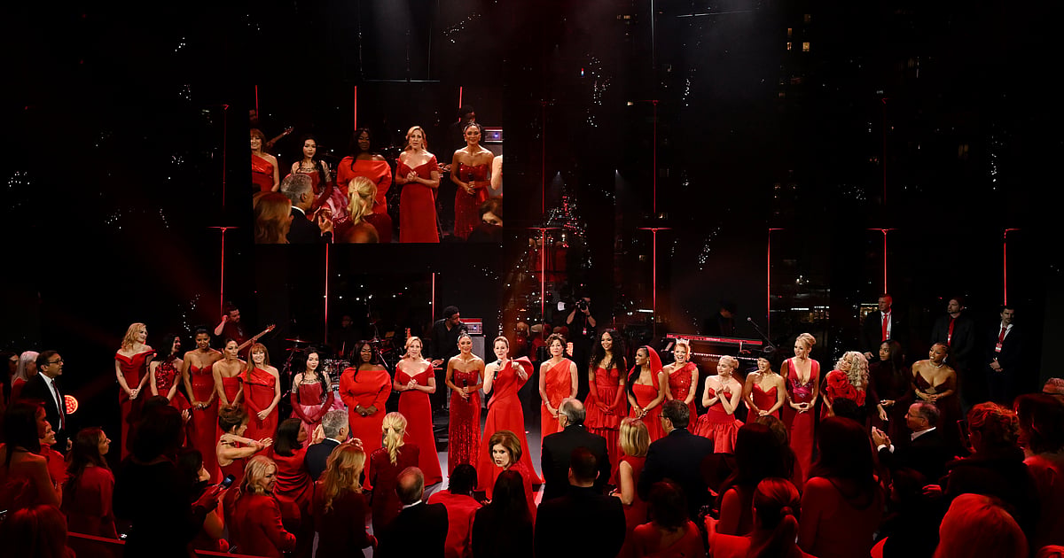 red dress concert The Go Red for Women Red Dress Collection