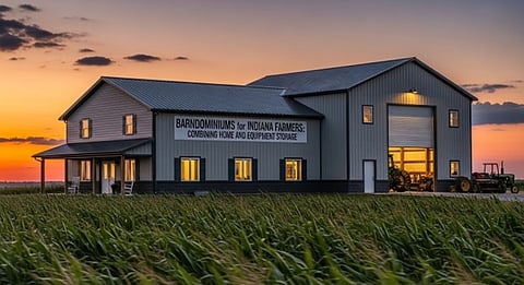 Barndominiums for Indiana Farmers: Combining Home and Equipment Storage