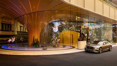 Capella at Galaxy Macau Driveway