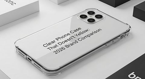 Clear Phone Case That Doesn’t Yellow: 2026 Brand Comparison
