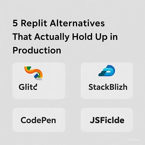5 Replit Alternatives That Actually Hold Up in Production (2026)
