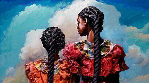 Big Sis painting by artist DionJa’Y