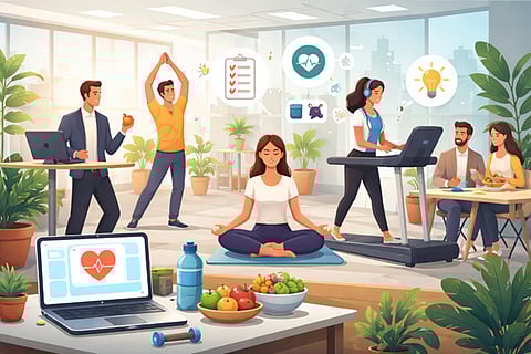 Corporate Wellness Programs and Their Impact on Employee Wellbeing and Workplace Productivity