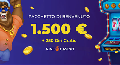 Review of the mobile version of Nine Casino for users from Italy