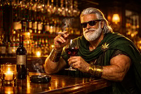 How Medised Man Pairs Cannabis With Wine