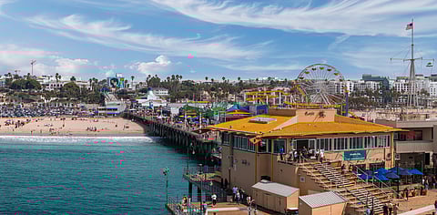 Santa Monica Pier, Los Angeles 