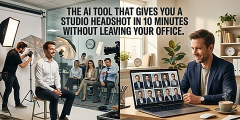 The AI Tool That Gives You a $500 Studio Headshot in 10 Minutes, Without Leaving Your Office