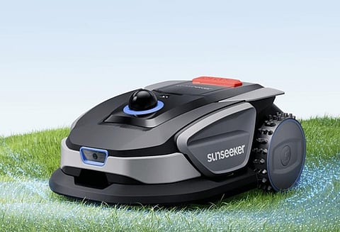Sunseeker S4, a robotic lawn mower designed for autonomous lawn care