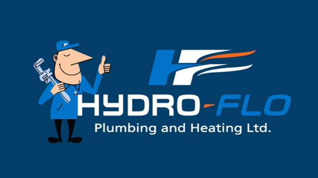 A logo for a plumbing and heating company based in Edmonton