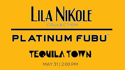 Artwork for The Golden Standard Amazonica Experience by Lila Nikole and Platinum FUBU in Miami