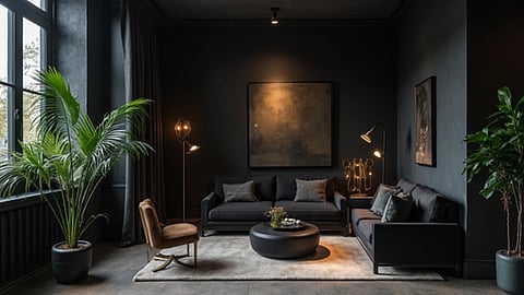 a prime example of dark minimalism