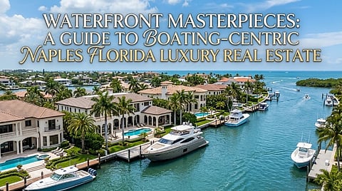 a guide to luxury waterfront real estate in Naples, Florid