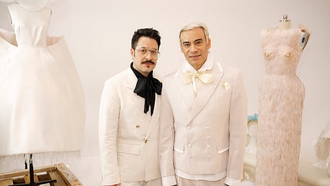 Victor dE Souza and Dustin Lujan at Emanuel New York anniversary event