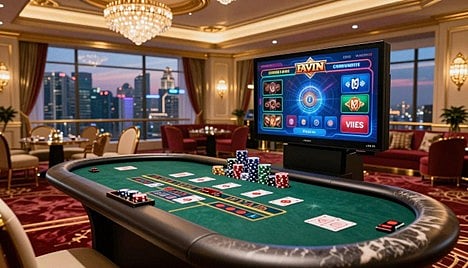 ai generated image of a casino