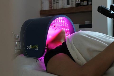 the Celluma PRO LED light therapy device