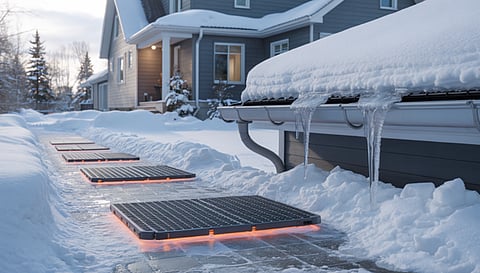 ai image of an heated mat 