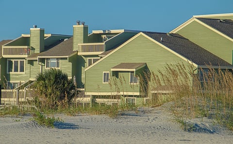 a home exterior
