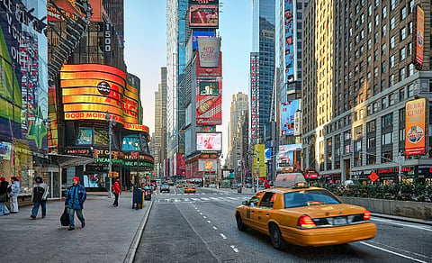 Times Square in New York City