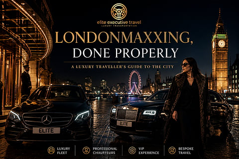 Londonmaxxing ad banner